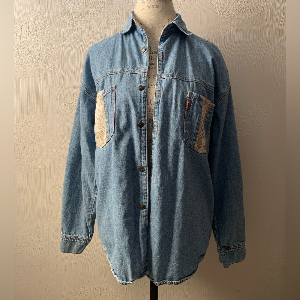 Chico’s denim shirt